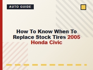 How to Know When to Replace Stock Tires on a Honda Civic